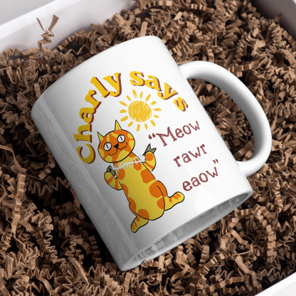 The Prodigy Charly Says Mug, 90's Mug, Rave Music, Multi Colour Options