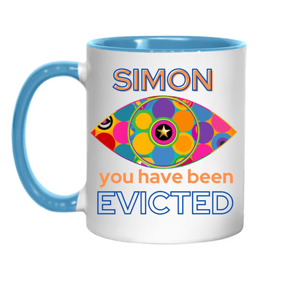 Personalised Big Brother Mug, Custom Name, Evicted or Diary Room Designs, Multi Colour Options