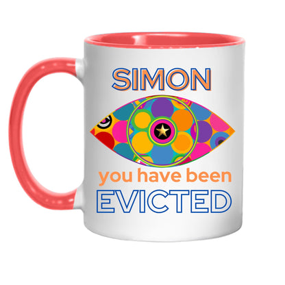 Personalised Big Brother Mug, Custom Name, Evicted or Diary Room Designs, Multi Colour Options