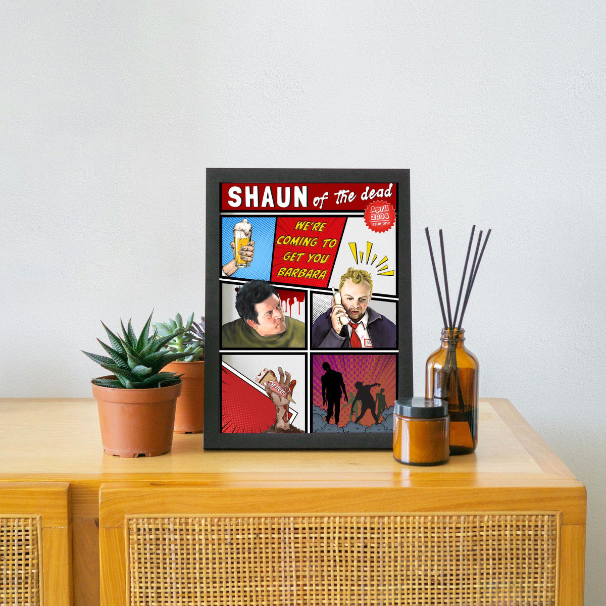 Hot Fuzz, Shaun of the Dead, The World's End Poster Set, Movie Posters, Ice Cream Trilogy Wall Art