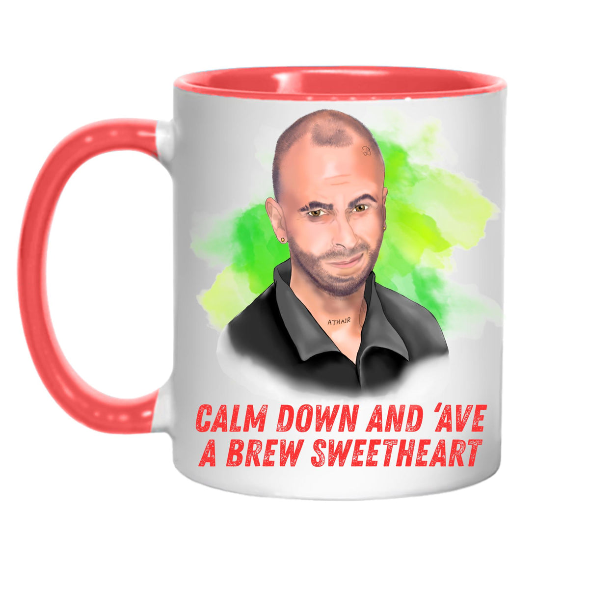 Brassic Mug, Vinnie Sweetheart, Funny Gift - Multi Colour Options