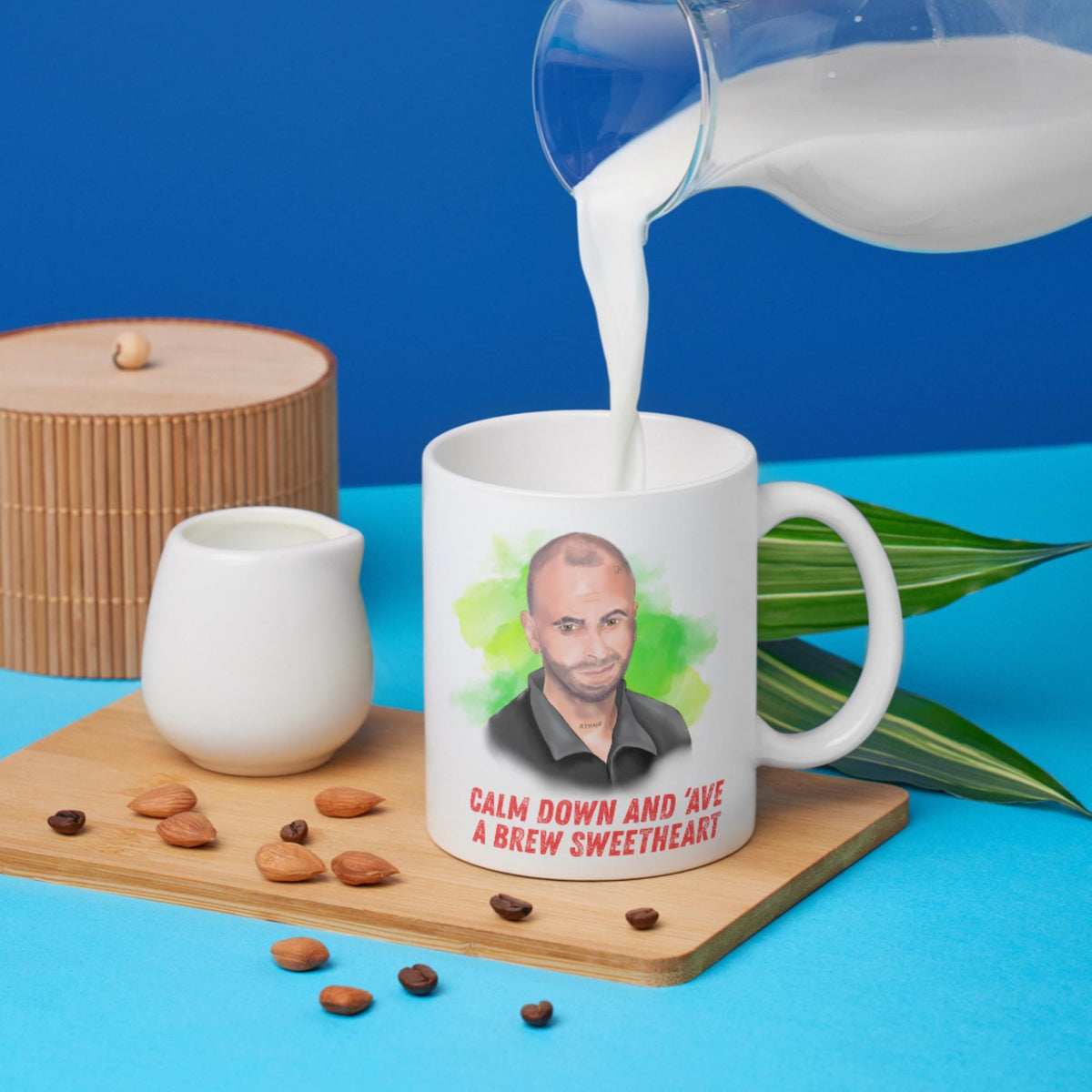 Brassic Mug, Vinnie Sweetheart, Funny Gift - Multi Colour Options