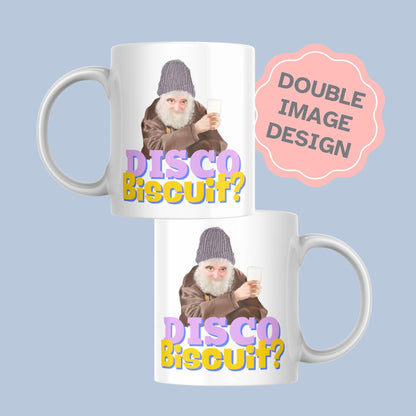 Brassic Mug, Farmer Jim, Disco Biscuit, Funny Gift - Multi Colour Options