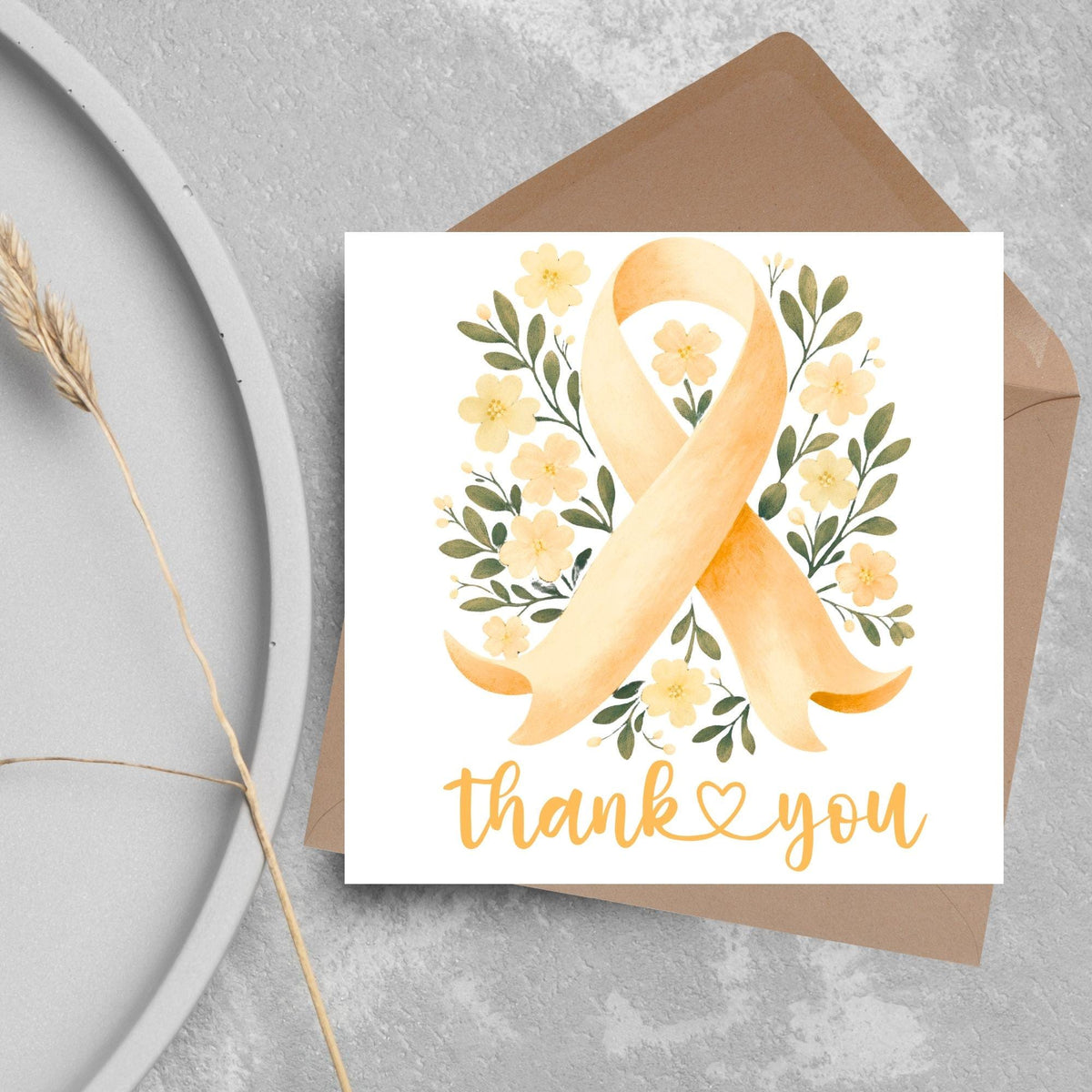 Cancer Treatment Thank You Card, Oncologist Surgeon Appreciation Card, Mcmillan