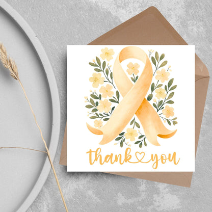 Cancer Treatment Thank You Card, Oncologist Surgeon Appreciation Card, Mcmillan