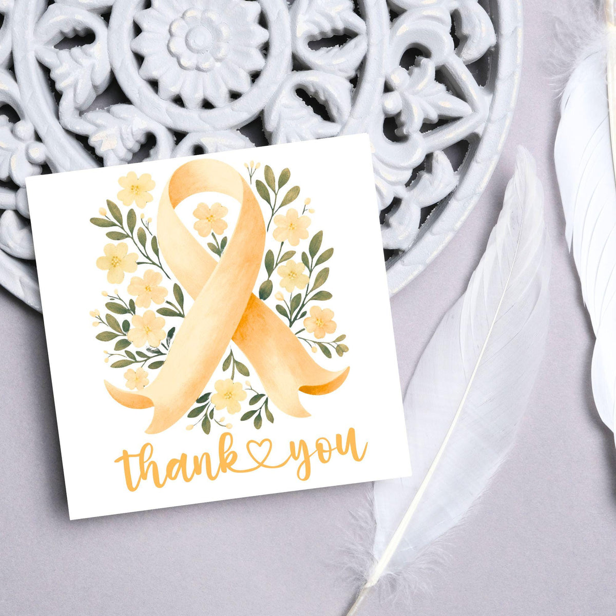 Cancer Treatment Thank You Card, Oncologist Surgeon Appreciation Card, Mcmillan