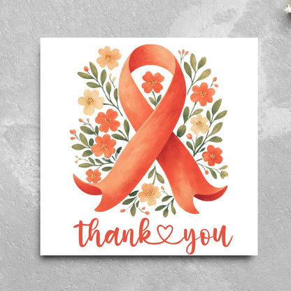 Cancer Treatment Thank You Card, Oncologist Surgeon Appreciation Card, Mcmillan