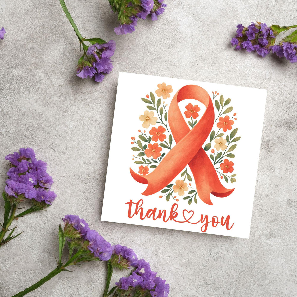 Cancer Treatment Thank You Card, Oncologist Surgeon Appreciation Card, Mcmillan