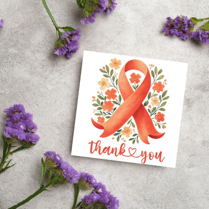 Cancer Treatment Thank You Card, Oncologist Surgeon Appreciation Card, Mcmillan