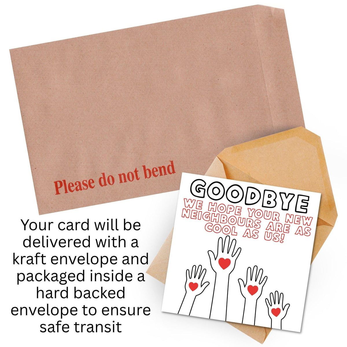 Thank You Card for Being a Great Neighbour, Moving house Card, We will Miss You Card, Goodbye Card, Relocating Thank You Card