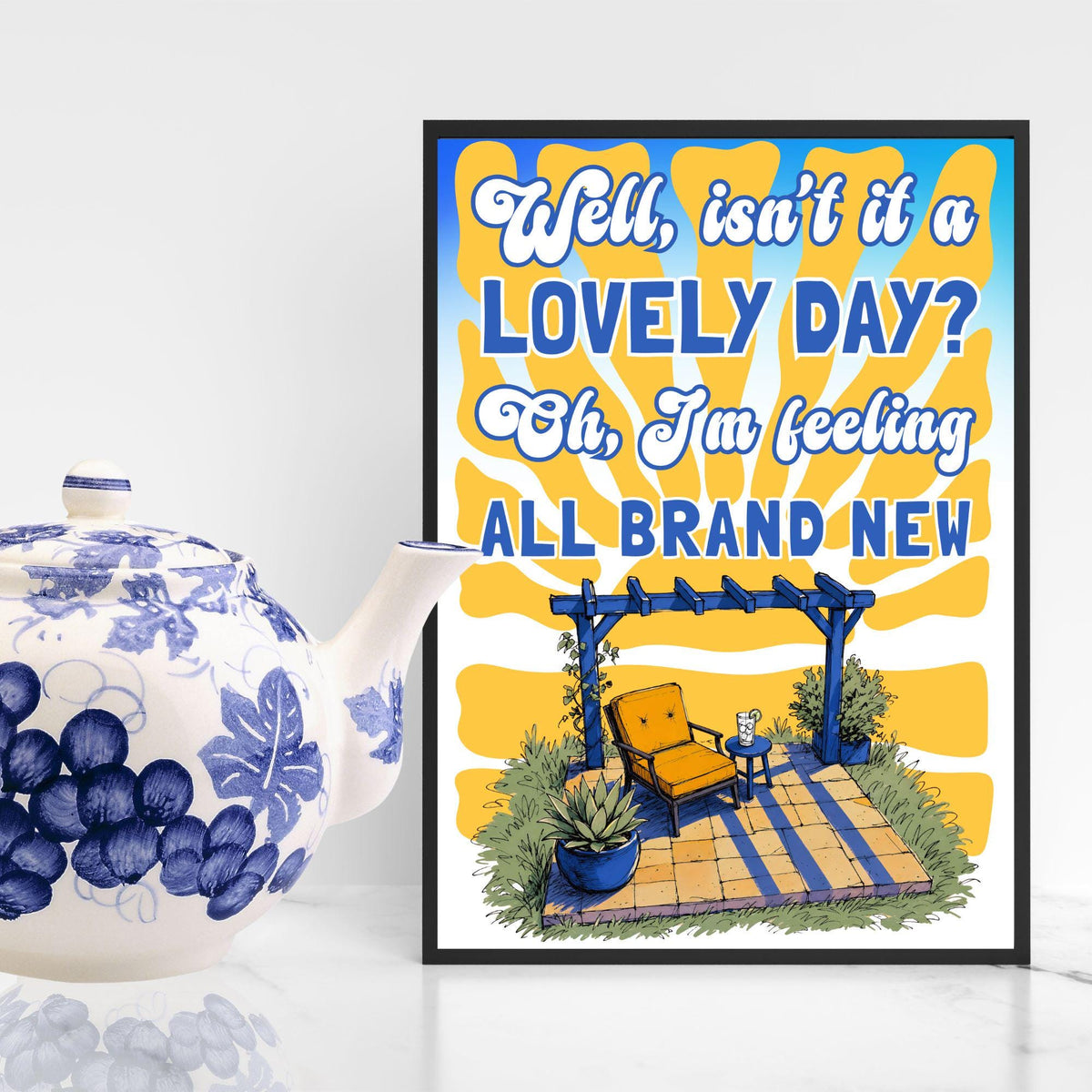 Gorky's Zygotic Mynci Poster Print Wall Art, Welsh Band Art, Patio Song
