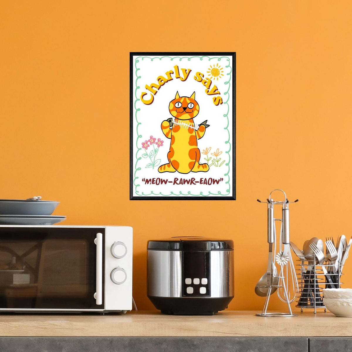 The Prodigy Poster Print Wall Art, Charly Says, 90's Rave Music