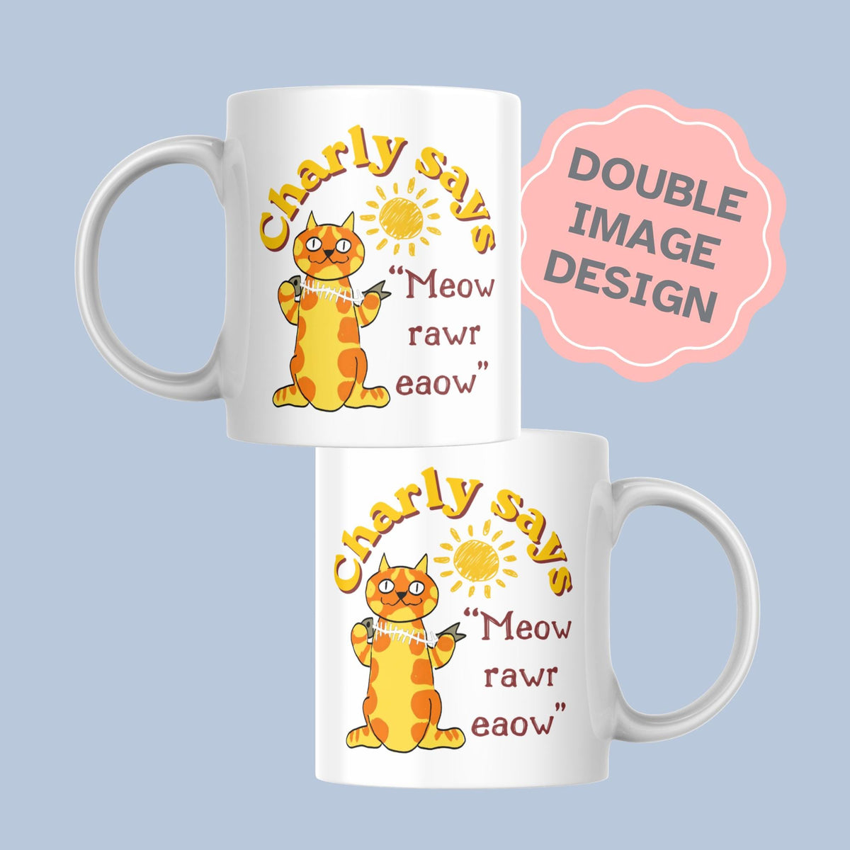 The Prodigy Charly Says Mug, 90's Mug, Rave Music, Multi Colour Options
