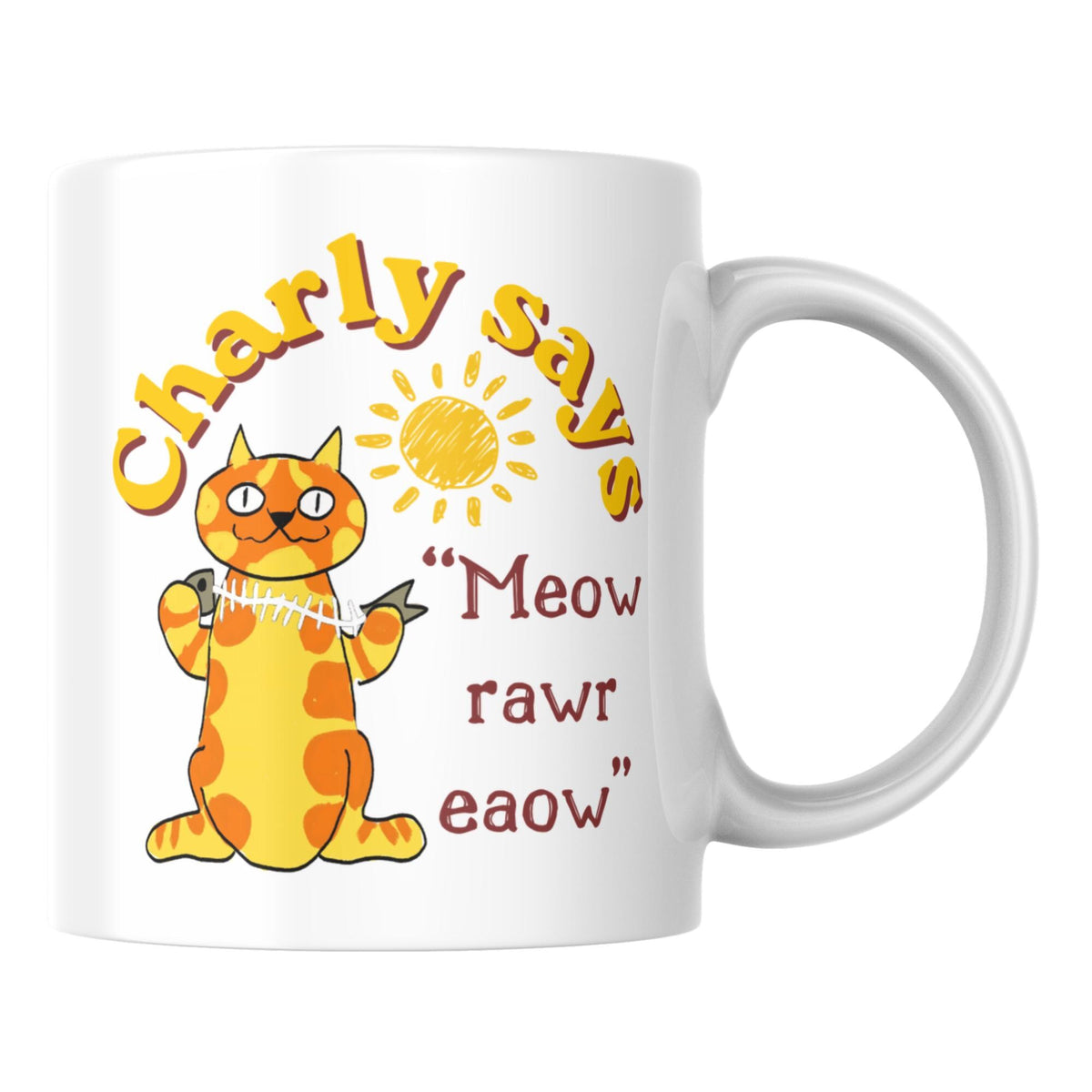 The Prodigy Charly Says Mug, 90's Mug, Rave Music, Multi Colour Options