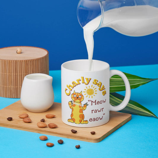The Prodigy Charly Says Mug, 90's Mug, Rave Music, Multi Colour Options