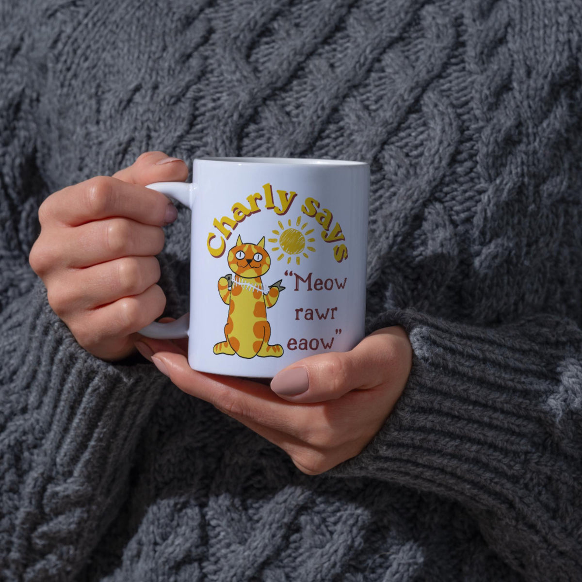 The Prodigy Charly Says Mug, 90's Mug, Rave Music, Multi Colour Options