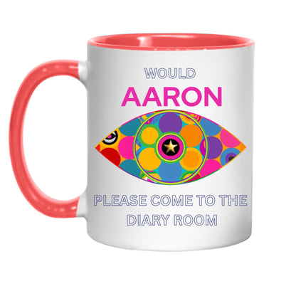 Personalised Big Brother Mug, Custom Name, Evicted or Diary Room Designs, Multi Colour Options