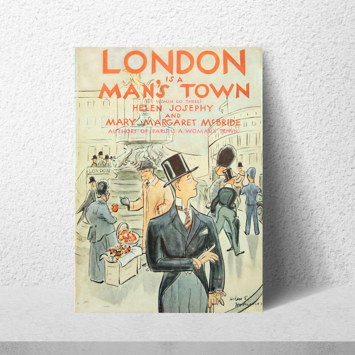 Vintage magazine Print Poster, Victoriana, London Magazine Art, Victorian, Retro Wall Art