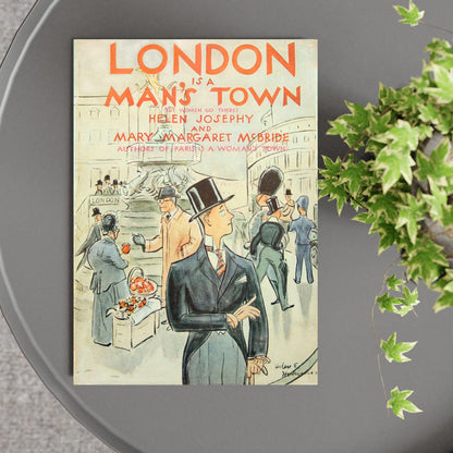 Vintage magazine Print Poster, Victoriana, London Magazine Art, Victorian, Retro Wall Art