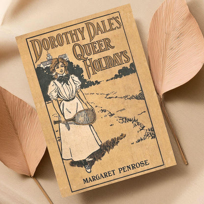 Vintage Book Cover Print Poster, Victoriana, Victorian, Retro Wall Art