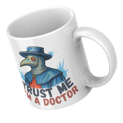 Doctor Mug, Plague Mask, Gothic Mug, Funny Gift - Multi Colour Options