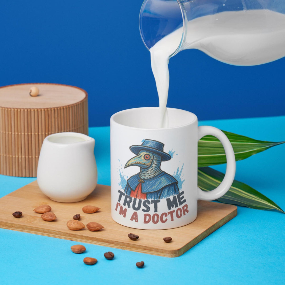 Doctor Mug, Plague Mask, Gothic Mug, Funny Gift - Multi Colour Options