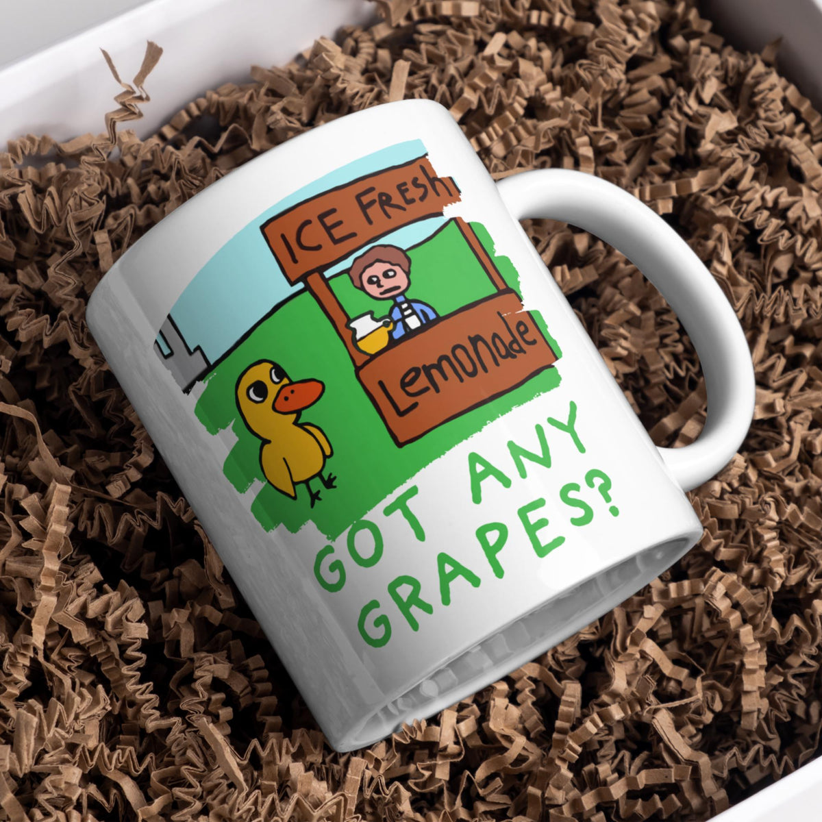 Got any Grapes Mug, Meme, Funny Birthday Gift - Multi Colour Options