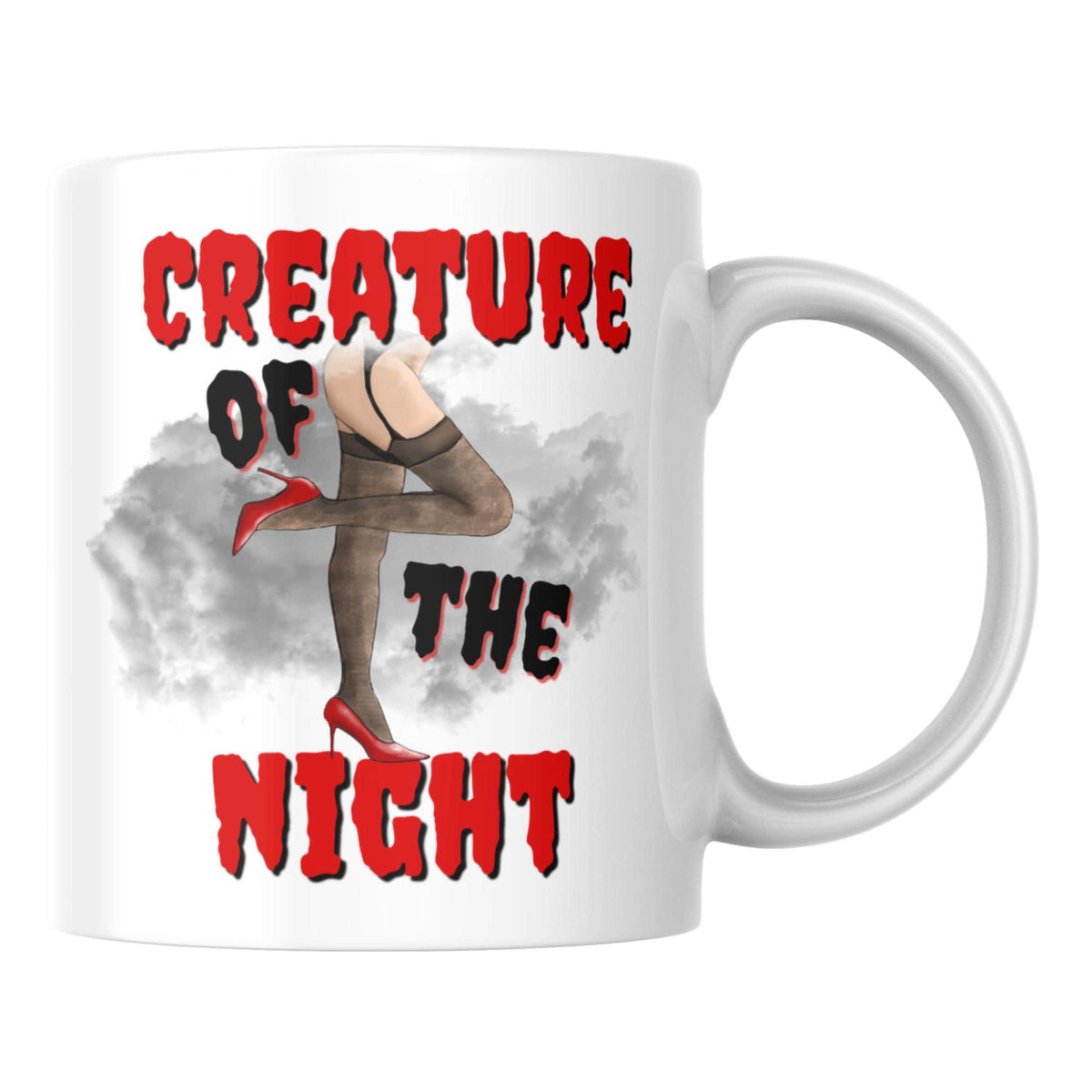 Creature of the Night Mug, Gothic Mug, Horror, Funny Gift - Multi Colour Options