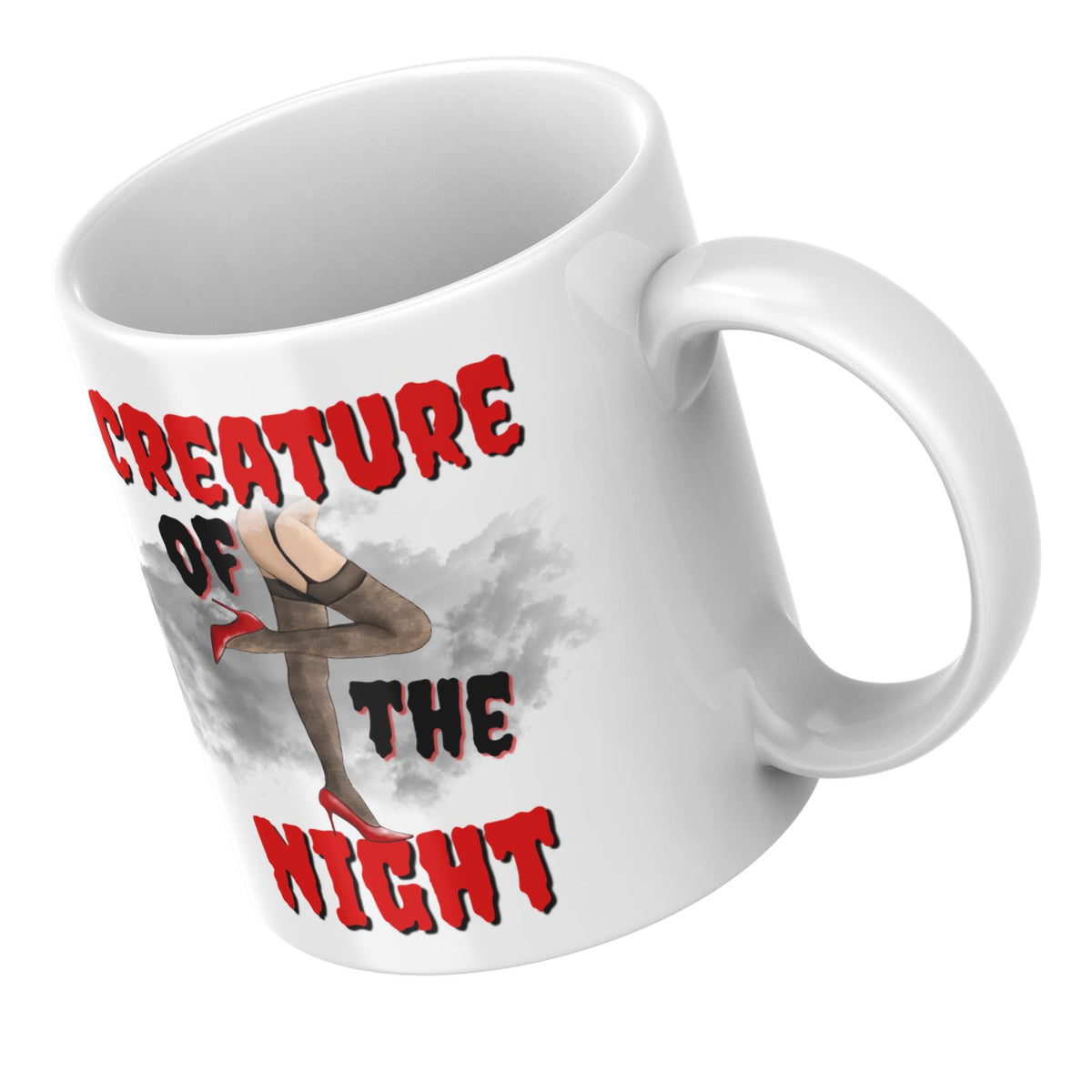 Creature of the Night Mug, Gothic Mug, Horror, Funny Gift - Multi Colour Options