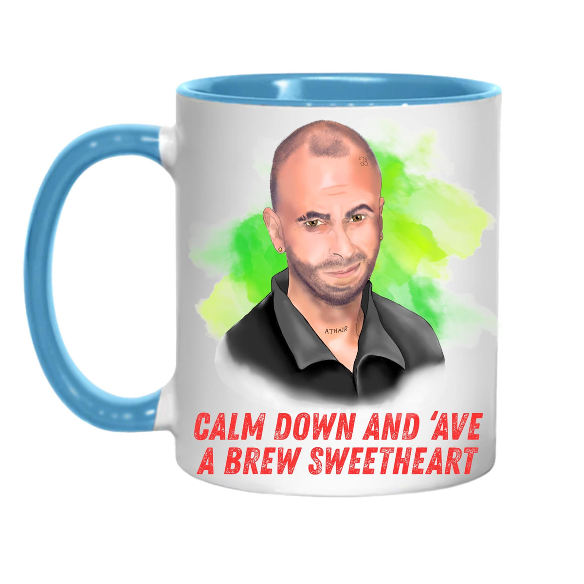 Brassic Mug, Vinnie Sweetheart, Funny Gift - Multi Colour Options