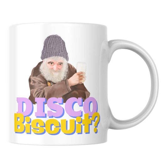 Brassic Mug, Farmer Jim, Disco Biscuit, Funny Gift - Multi Colour Options