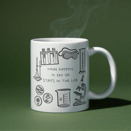 Chemistry Mug, Biology, Genetics, Laboratory, Science Lab Funny Gift - Multi Colour Options