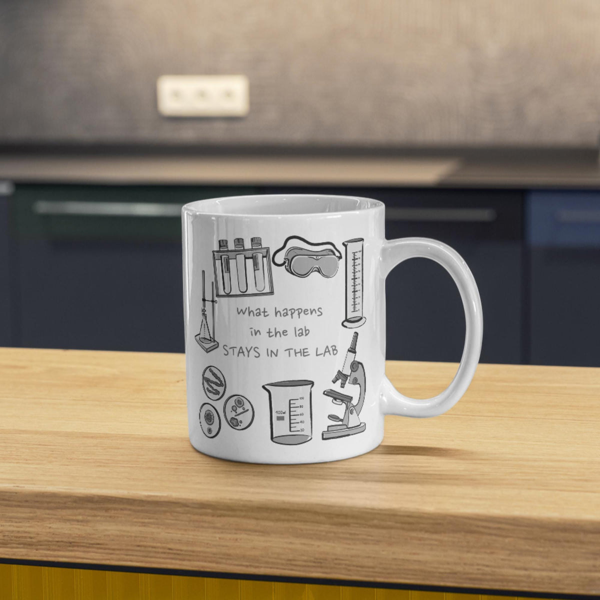 Chemistry Mug, Biology, Genetics, Laboratory, Science Lab Funny Gift - Multi Colour Options