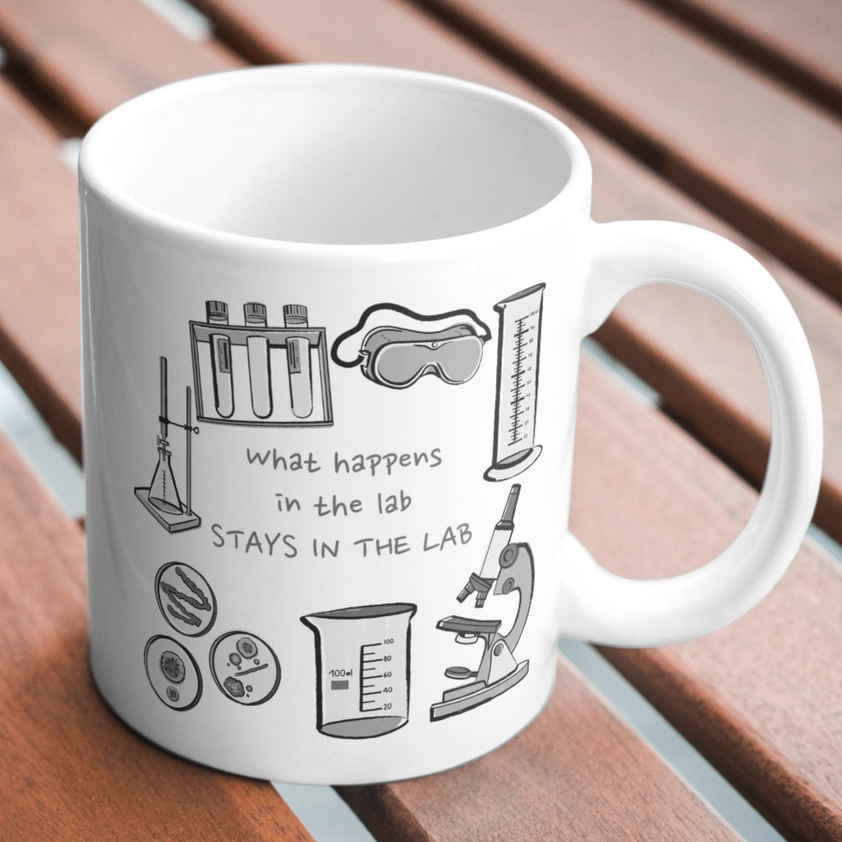 Chemistry Mug, Biology, Genetics, Laboratory, Science Lab Funny Gift - Multi Colour Options