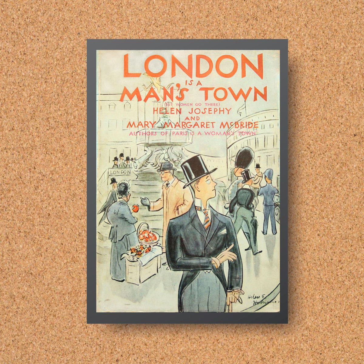 Vintage magazine Print Poster, Victoriana, London Magazine Art, Victorian, Retro Wall Art