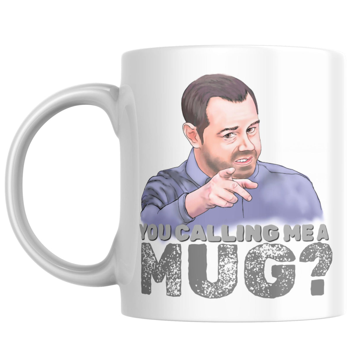 Danny Dyer Mug, Cockney Geezer, Funny Gift - Multi Colour Options