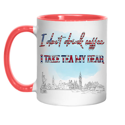 Englishman in New York Mug, Sting, Music Mug, London City Design - Multi Colour Options