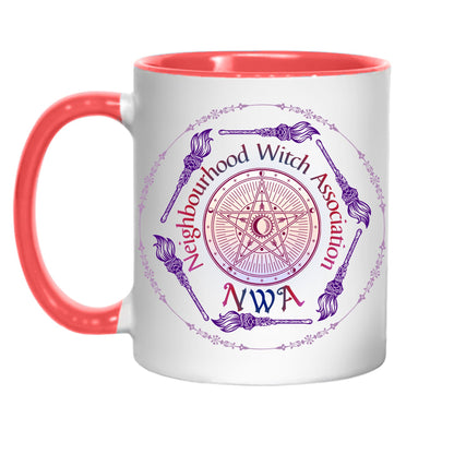 NWA Neighbourhood Witch Association Mug, Funny Wicca Gift - Multi Colour Options
