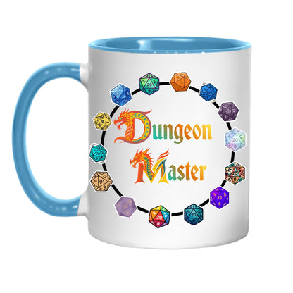 Dungeons and Dragons Mug, DM Dungeon Master, Cool Gift - Multi Colour Options