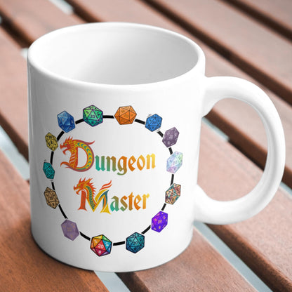 Dungeons and Dragons Mug, DM Dungeon Master, Cool Gift - Multi Colour Options