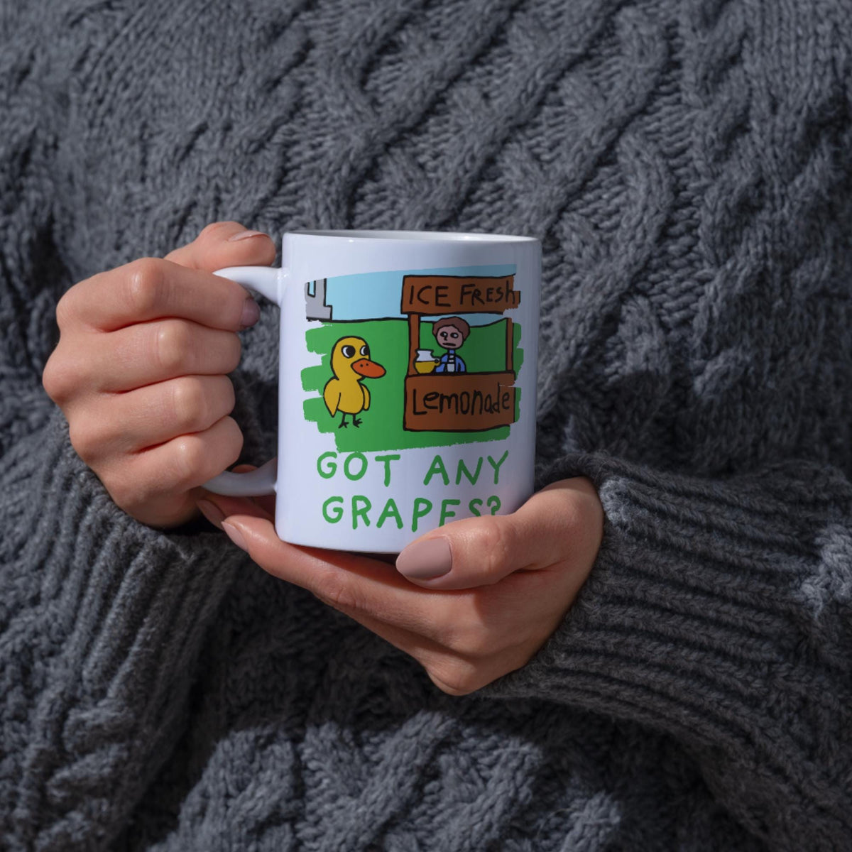 Got any Grapes Mug, Meme, Funny Birthday Gift - Multi Colour Options