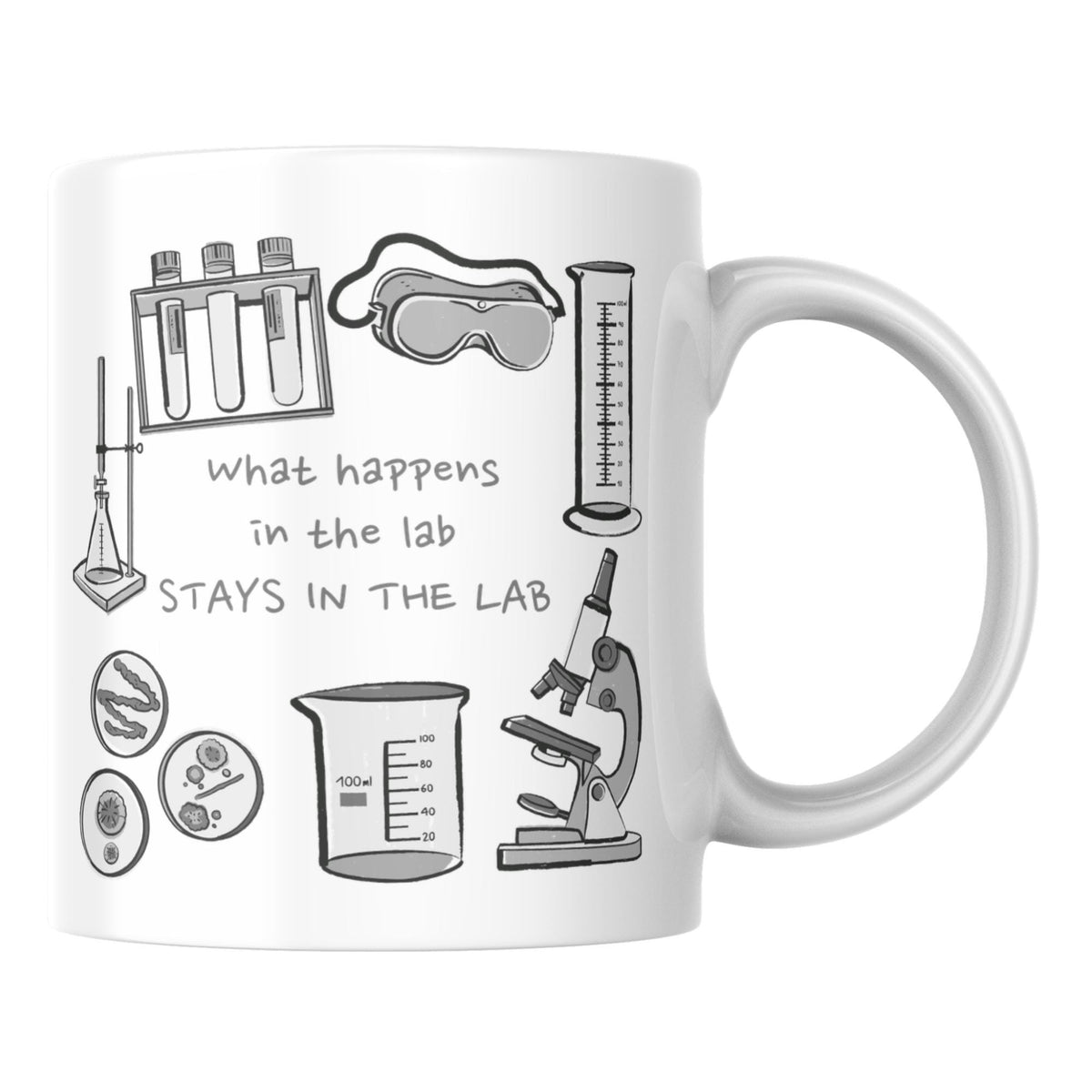Chemistry Mug, Biology, Genetics, Laboratory, Science Lab Funny Gift - Multi Colour Options