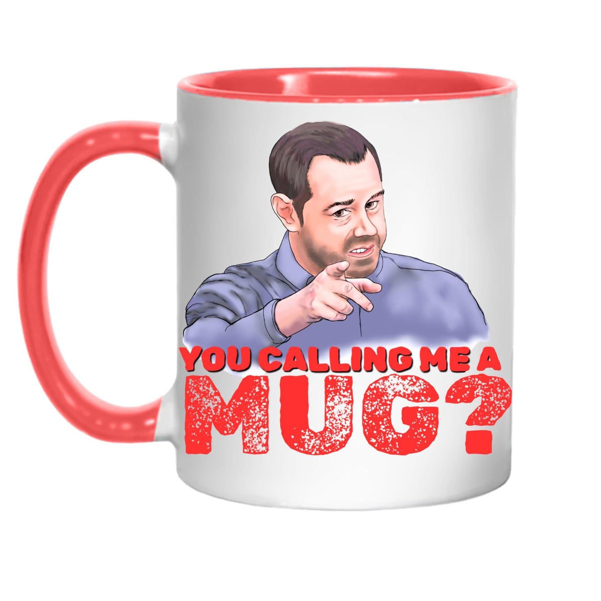 Danny Dyer Mug, Cockney Geezer, Funny Gift - Multi Colour Options