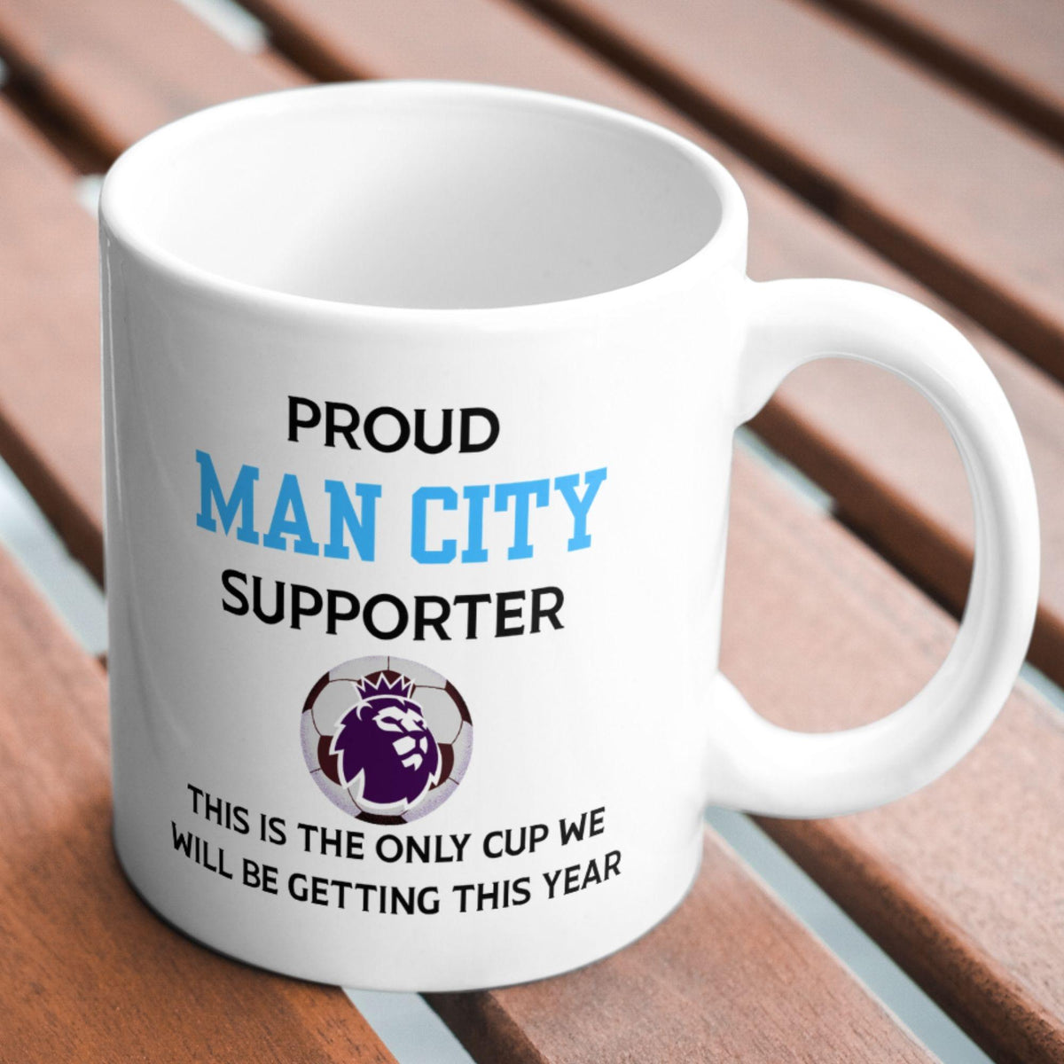 Any Football Team Mug, Joke Gift, Custom Team Cup - Multi Colour Options