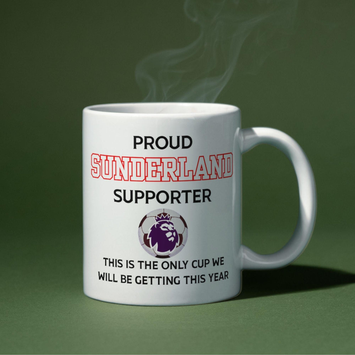 Any Football Team Mug, Joke Gift, Custom Team Cup - Multi Colour Options