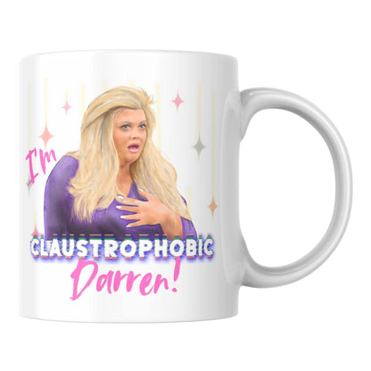 Personalised Gemma Collins Mug, Custom Name, Big Brother Mug, Multi Colour Options