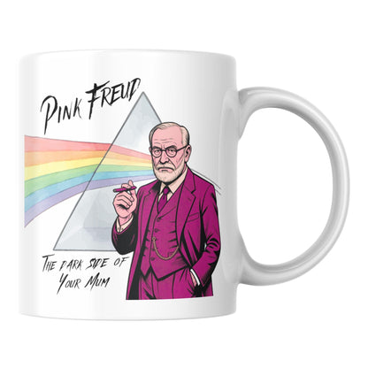 Pink Freud Mug, Funny Psychology Gift, Oedipus Complex, Freudian Mug, Gift For Psychologist, Your Mum - Multi Colour Options