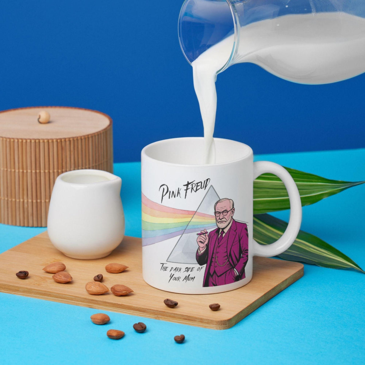 Pink Freud Mug, Funny Psychology Gift, Oedipus Complex, Freudian Mug, Gift For Psychologist, Your Mum - Multi Colour Options