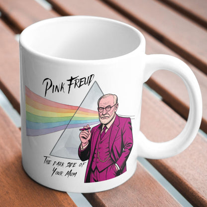 Pink Freud Mug, Funny Psychology Gift, Oedipus Complex, Freudian Mug, Gift For Psychologist, Your Mum - Multi Colour Options