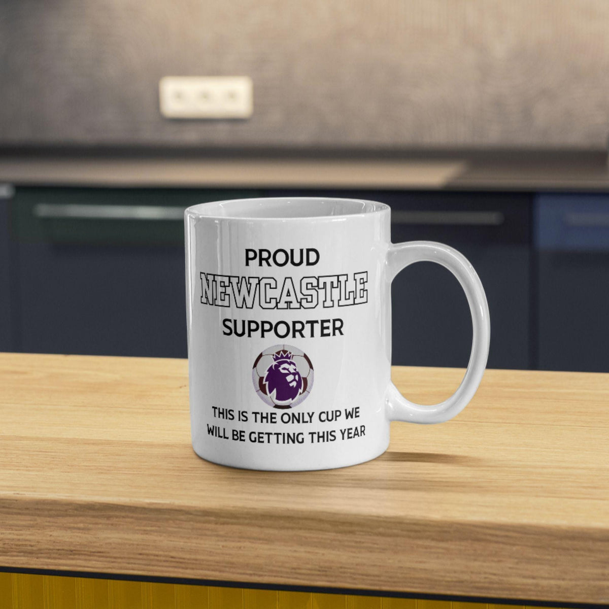 Any Football Team Mug, Joke Gift, Custom Team Cup - Multi Colour Options